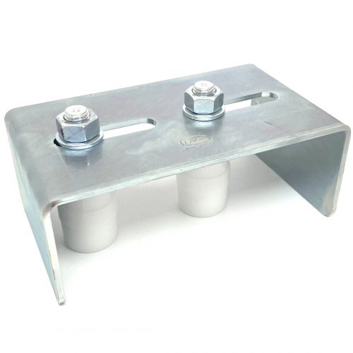 2x Roller Adjustable Guide Bracket