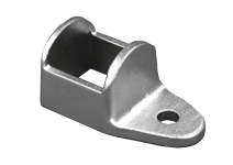Horizontal Aluminium Fence Bracket - Single Fixing Hole