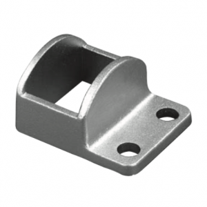 Horizontal Aluminium Fence Bracket - Twin Fixing Holes