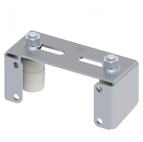 2X Roller Adjustable Guide Bracket with Two-Column Fixing