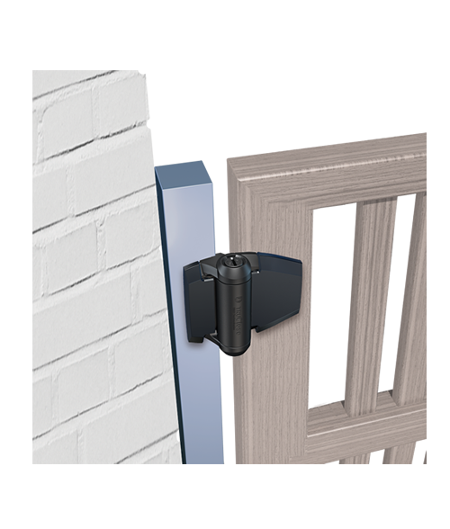 TruClose hinge:  TCA2 Metal to Wood/Vinyl (pair)