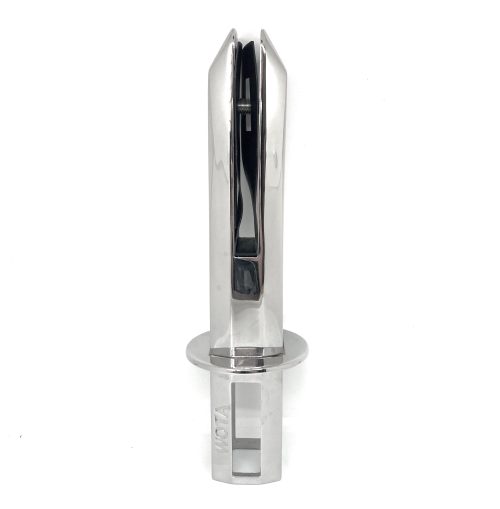 'One hole' glass spigot (core-drill) - square style