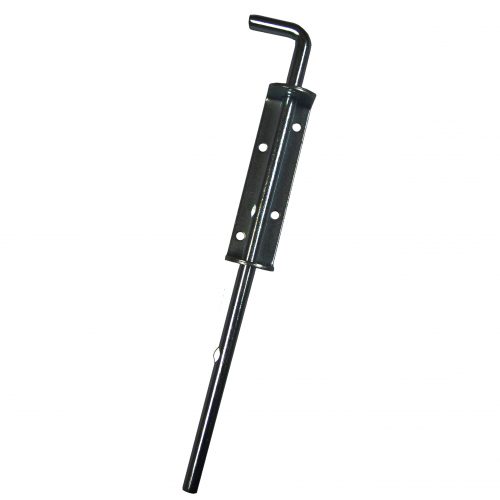 Black Powder Coated Cane - Drop Bolts