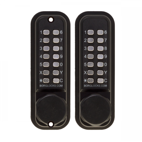 Borg Marine Pro Grade 2000 Series Easy Code Change Digital lock - Single or Double Sided
