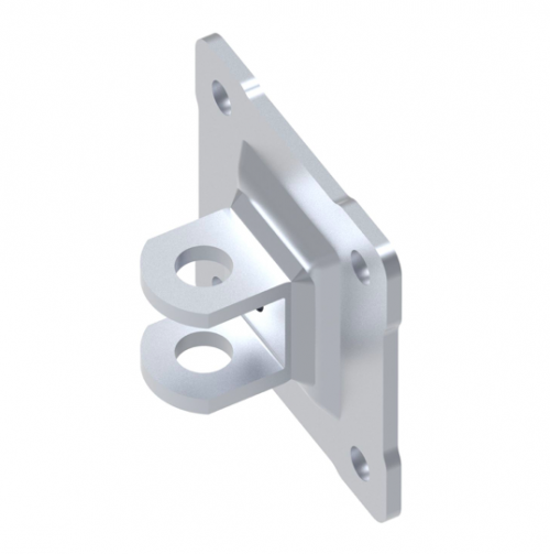 Plate: 4 Hole with Welded Bracket
