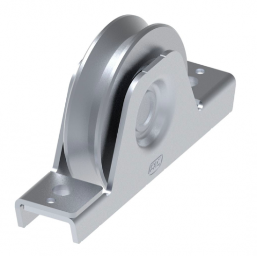 Galvanised V Groove Wheels with Support Bracket