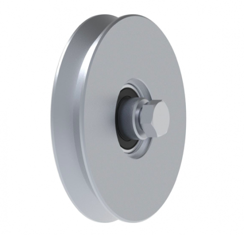Galvanised V Groove Wheels