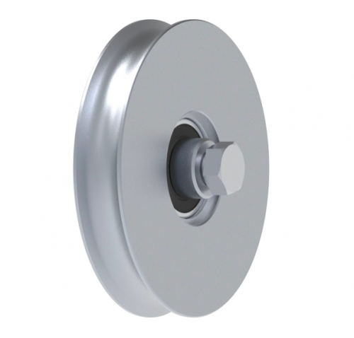 Galvanised U Groove Wheels