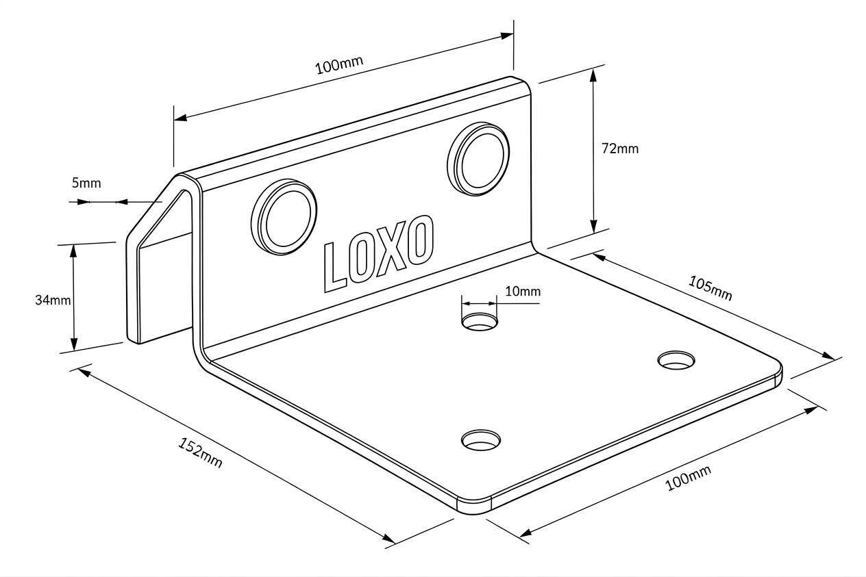 LOXO Gate Stop Drawing