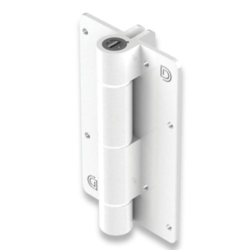 KwikFit  White Aluminium - Wall Or Post Mounted (pair): KF3AWT