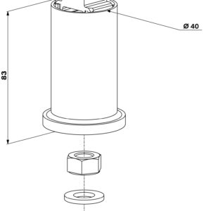 Gatestop (adjustable)